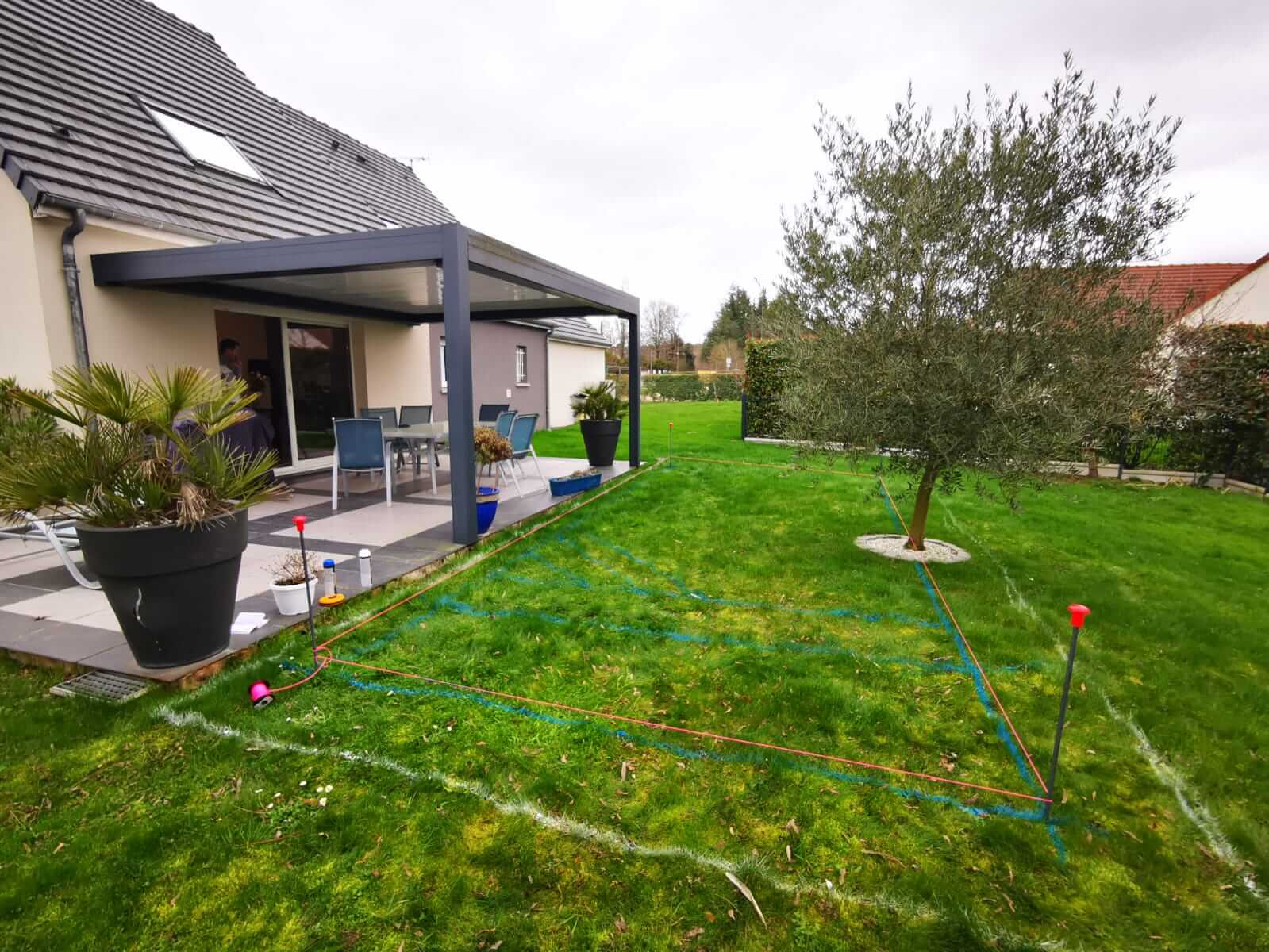 gaugry-avant-construction-piscine-arbo-concept photo avant construction et amenagement piscine jardin terrasse arbo concept piscines magiline blois saint gervais la foret vendome loir et cher 41